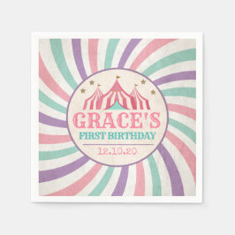 Carnival Birthday Party Napkins Servet