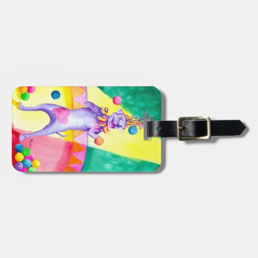 Carnival Canine Bagagelabel (Voorkant horizontaal)