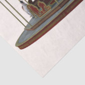 Carnival Carrousel Illustratie 2 Ontkoppeling Tissuepapier (Detail)