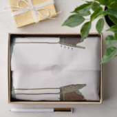 Carnival Carrousel Illustratie 2 Ontkoppeling Tissuepapier (Geschenk)