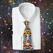 Carnival Cat Artistic Animal Face op party Stropdas