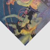 “Carnival Celebration” door Elenore Abbott Tissuepapier (Detail)