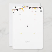 Carnival Celebration Invitation Kaart (Achterkant)