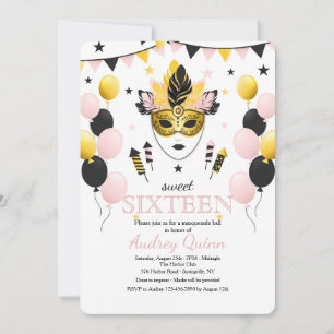 Carnival Celebration Invitation Kaart