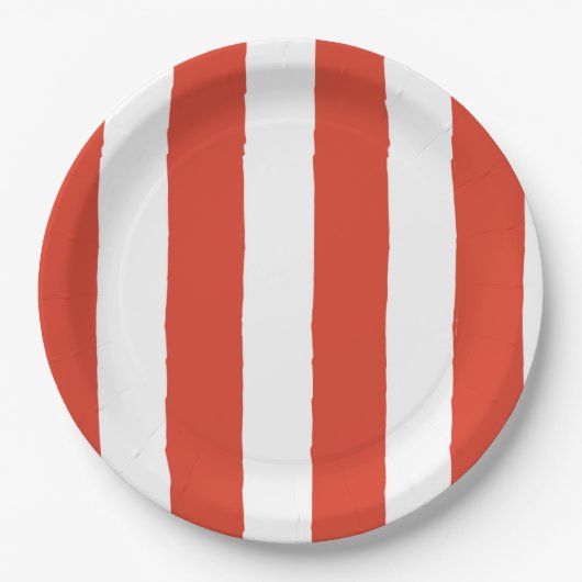 Carnival Circus Baby Birthday Kinder House Party Papieren Bordje (Voorkant)