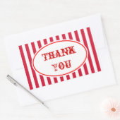 Carnival Circus Feest Bedankt Stickers (Envelop)