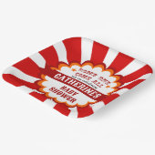 Carnival Circus Festival Baby shower Papieren Bordje (Gebogen)