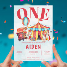 Carnival Circus Festival Kind 1e verjaardag