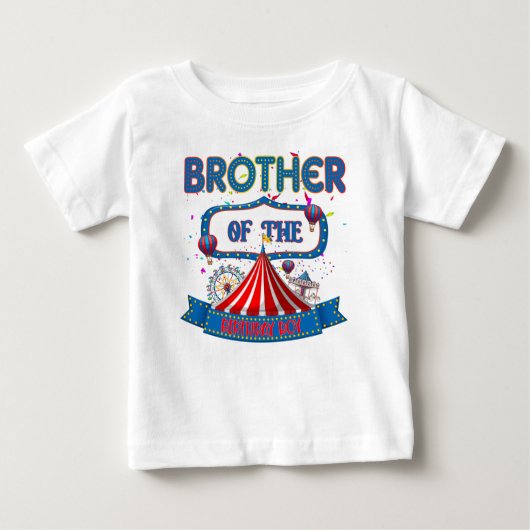 Carnival Circus Party Celebration Brother Matching (Voorkant)
