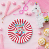 Carnival & Circus party kom er eentje, Borden Papieren Bordje (Feest)