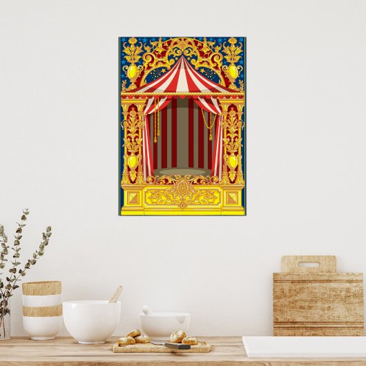 Carnival Circus Poster (Keuken)