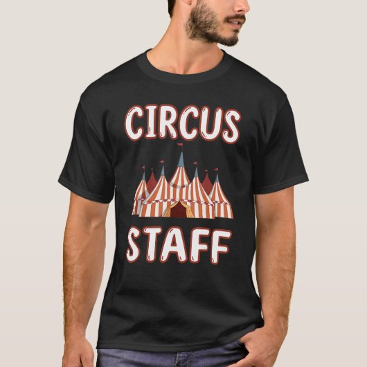Carnival Circus-staf T-shirt (Voorkant)