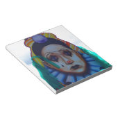Carnival Clown Design Notitieblok (Schuin)