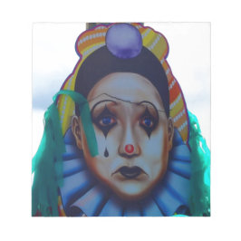 Carnival Clown Design Notitieblok
