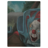 Carnival Clown Klembord (Achterkant)