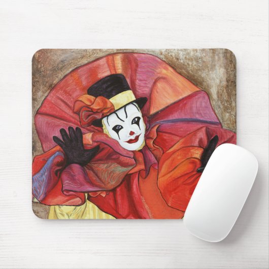 Carnival Clown Muismat (Met muis)