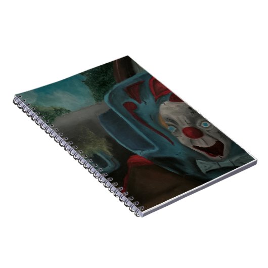 Carnival Clown Notitieboek (Rechterzijde)