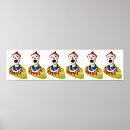 Carnival Clowns Poster (Voorkant)
