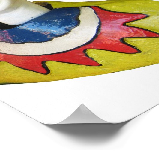 Carnival Clowns Poster (Hoek)