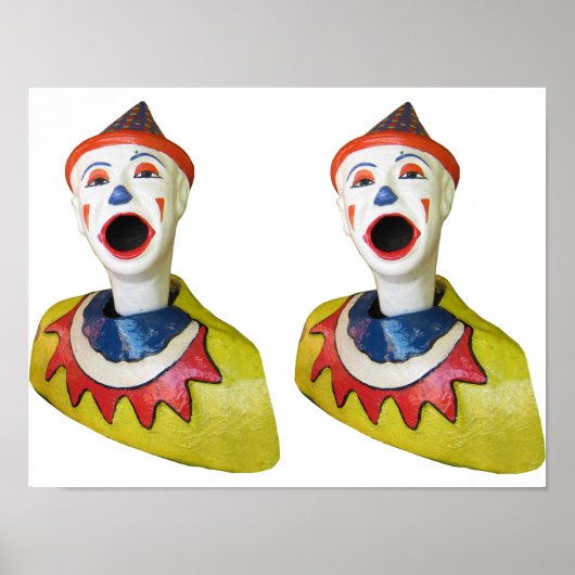 Carnival Clowns Poster (Voorkant)