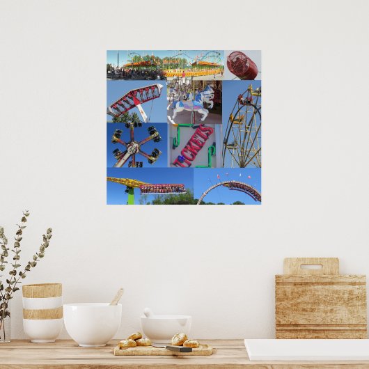Carnival Collage Poster (Keuken)