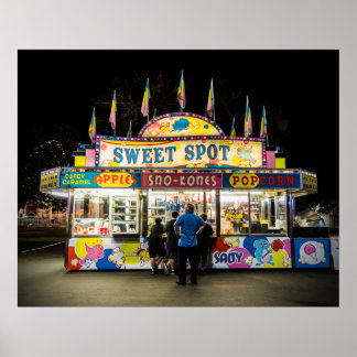 Carnival Concessiestandaard Poster