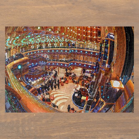 Carnival cruise Ship Atrium Legpuzzel
