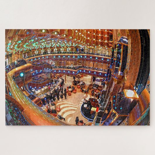 Carnival cruise Ship Atrium Legpuzzel (Horizontaal)