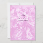 CARNIVAL DANCE 2, levendig roze blauw Aankondiging (Achterkant)