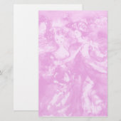 CARNIVAL DANCE 2, zacht antiek roze Briefpapier (Voorkant / Achterkant)