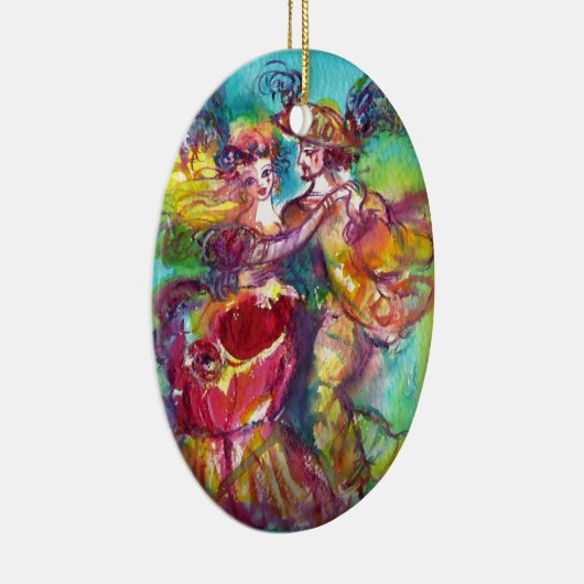 CARNIVAL DANCE KERAMISCH ORNAMENT (Rechts)