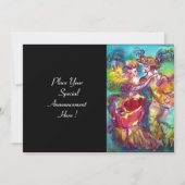 CARNIVAL DANCE Venetian Masquerade Ball Aankondiging (Achterkant)