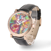 CARNIVAL DANCE / Venetian Masquerade Ball Horloge (Hoek)