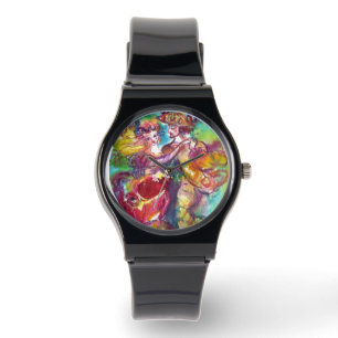 CARNIVAL DANCE / Venetian Masquerade Ball Horloge