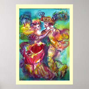 CARNIVAL DANCE Venetian Masquerade Ball Poster