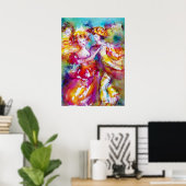 CARNIVAL DANCE Venetian Masquerade Ball Poster (Thuiskantoor)