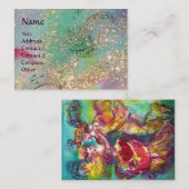 CARNIVAL DANCE / Venetian Masquerade Ball Visitekaartje (Voorkant / Achterkant)