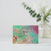 CARNIVAL DANCE / Venetian Masquerade Ball Visitekaartje (Staand voorkant)