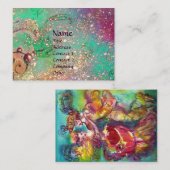 CARNIVAL DANCE / Venetian Masquerade Ball Visitekaartje (Voorkant / Achterkant)