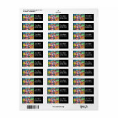 CARNIVAL DANCE Venetian Masquerade Dancers Etiket (Full Sheet)