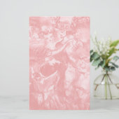 CARNIVAL DANCE, zacht antiek roze Briefpapier (Staand voorkant)