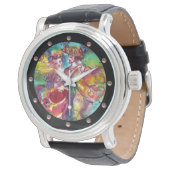 CARNIVAL DANS / Venetiaans Maskerade Bal Horloge (Gekanteld)