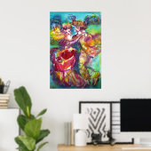 CARNIVAL DANS Venetiaans Maskerade Bal Poster (Thuiskantoor)
