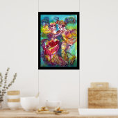 CARNIVAL DANS Venetiaans Maskerade Bal Poster (Keuken)