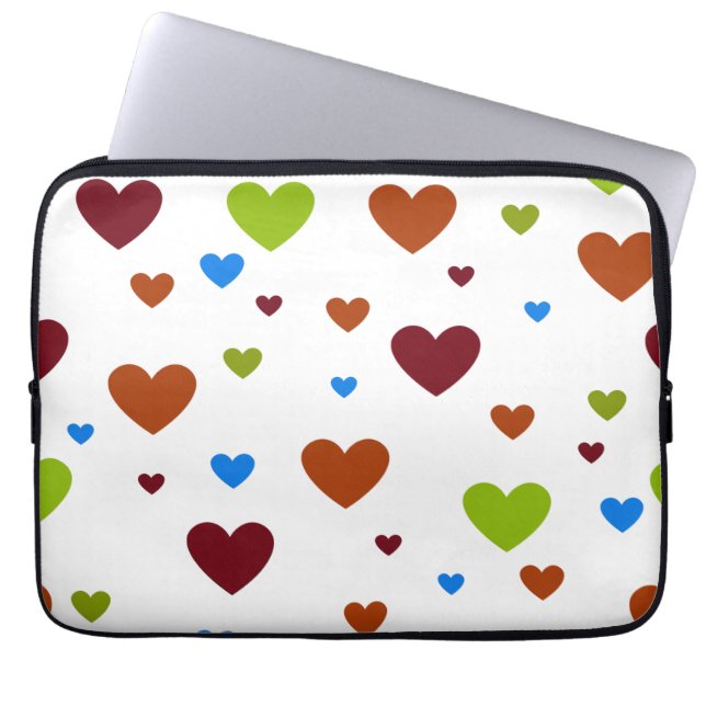 Carnival Dansharten 1 Laptop Sleeve (Voorkant)