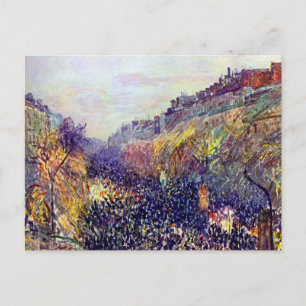 Carnival dinsdag in Boulevard Montmartre bij Sunse Briefkaart
