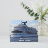 Carnival Dream Briefkaart (Staand voorkant)