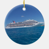 Carnival Dream Cruise Ship Ceramic Ornament (Achterkant)