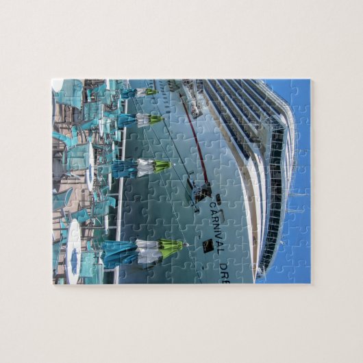 Carnival Dream in Key West Legpuzzel (Horizontaal)