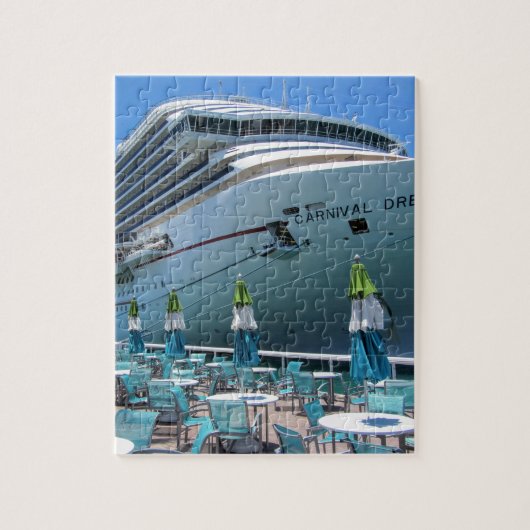 Carnival Dream in Key West Legpuzzel (Verticaal)